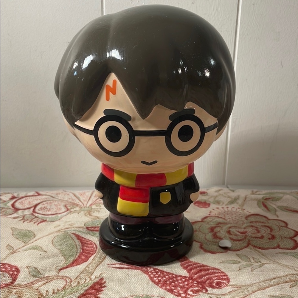 Harry Potter Large Piggy Bank Black Red Figure
